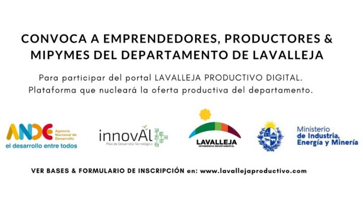 10.06.2020 Portal Lavalleja Productivo Digital realiza llamado a emprendedores del Departamento