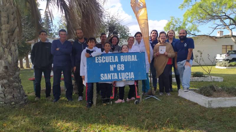 30.05.2023 Jornada de extensión en escuela N°68 Santa Lucía