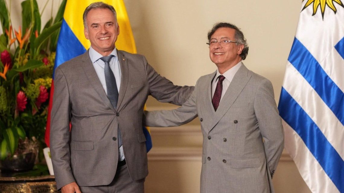 Orsi dialogó con Petro en Colombia y se alista para encuentros con otros mandatarios este sábado