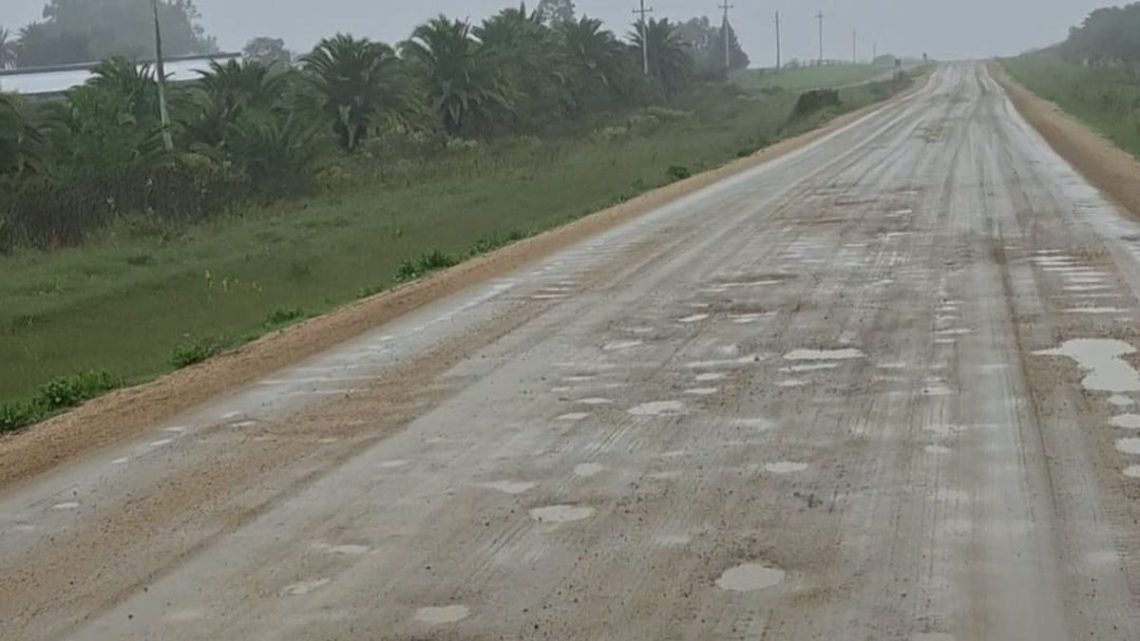 El estado de una ruta nacional que tiene en jaque a productores, vecinos de varias localidades y turistas