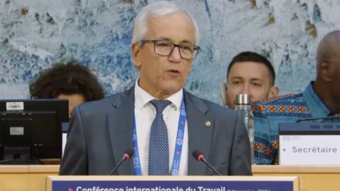 Justicia Social: Ministro Castillo subraya el modelo tripartito y el multilateralismo en la OIT